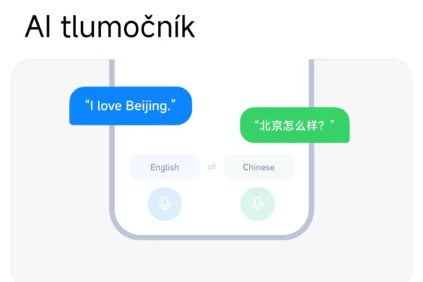 Jak funguje AI tlumočník v Xiaomi mobilech? Umí česky?!