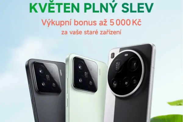 Nejnovější a nejdostupnější smartphony od Xiaomi poprvé ve slevě
