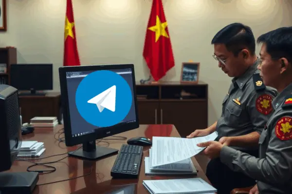 Telegram je ve Vietnamu blokován. Údajně nespolupracoval s úřady
