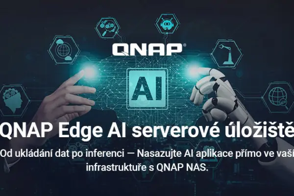 QNAP představuje úložný server Edge AI, který urychluje lokální nasazení umělé inteligence a digitální transformaci