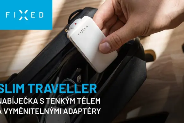 Recenze FIXED Slim Traveller 65 W – cestovní adaptér s Power Delivery 3 a malými rozměry