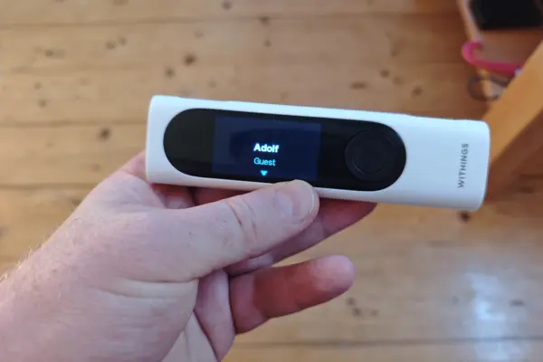 Uvedení zařízení Withings BeamO 4-in-1 MultiScan do provozu s mobilní aplikací