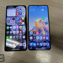 Xiaomi 12 Pro (vlevo) a Xiaomi 12T Pro (vpravo)