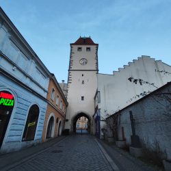 Ultraširokoúhlý fotoaparát, horší světlo brzy ráno