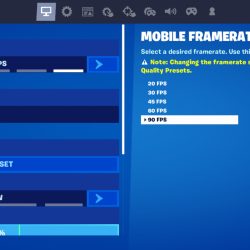 Nízké grafické nastavení s 90 FPS