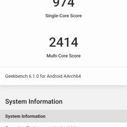 Test výkonu v Geekbench 6