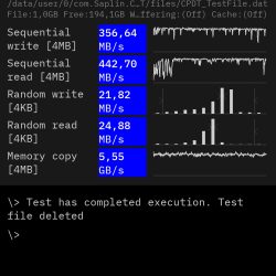 Test úložiště v CPDT