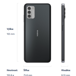 Rozměry mobilu - Zdroj obrázku: Nokia