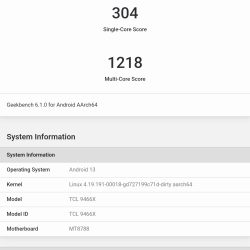 Test výkonu v Geekbench 6