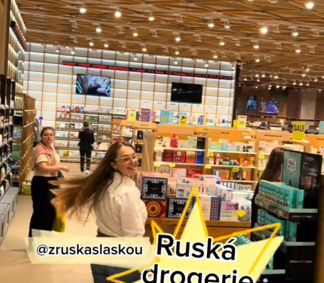 Screenshot z TikToku