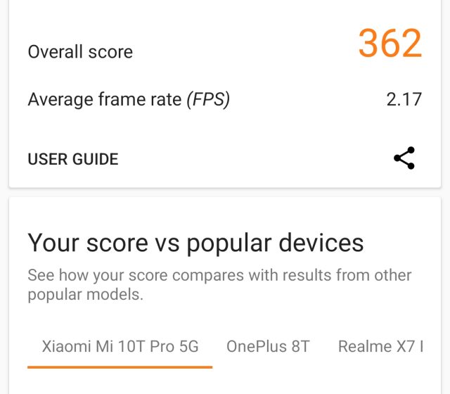 Test výkonu v 3DMark Wild Life Extreme