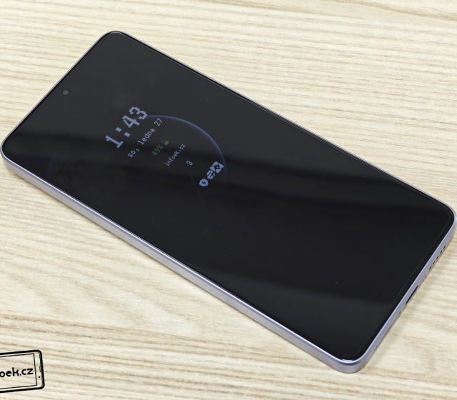 Aktivní displej na mobilu Redmi Note 13 Pro 5G