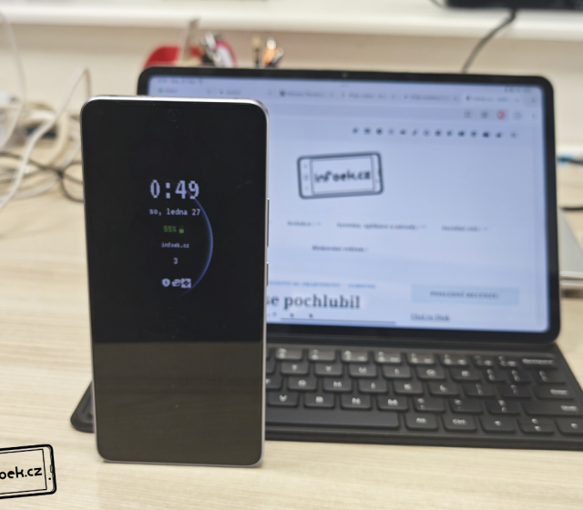 Aktivní displej na mobilu Redmi Note 13 Pro 5G