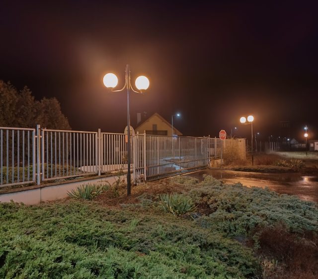 Hlavní fotoaparát, noční režim