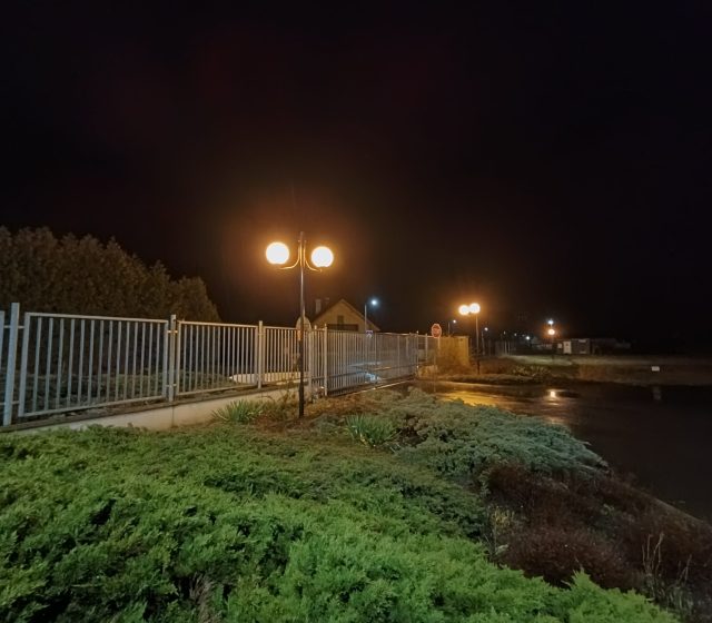 Ultraširokoúhlý fotoaparát, noční režim