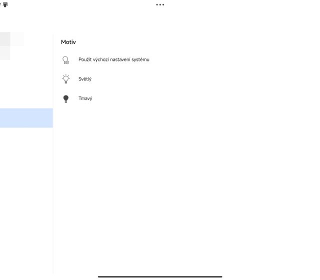 eM Client na tabletu