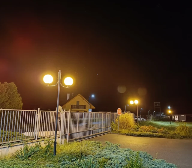 Hlavní fotoaparát, noční režim