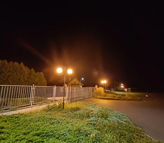 Ultraširokoúhlý fotoaparát, noční režim