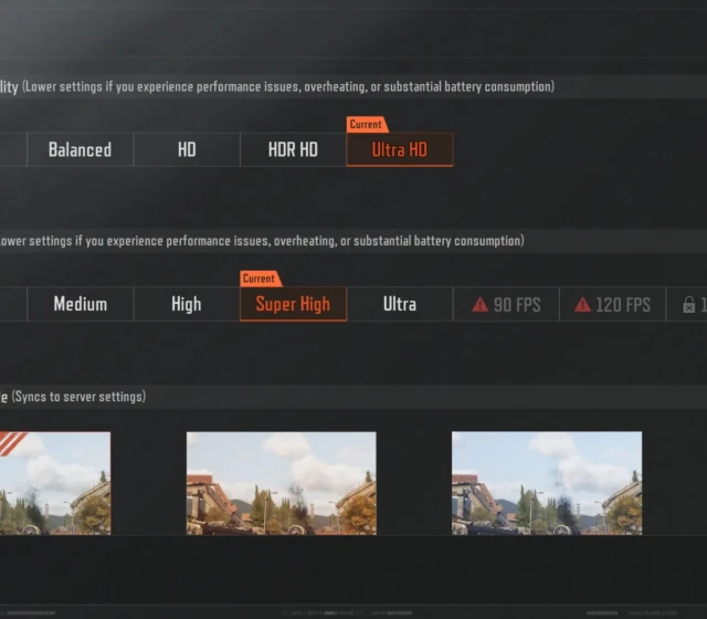 Nastavení hry Arena Breakout