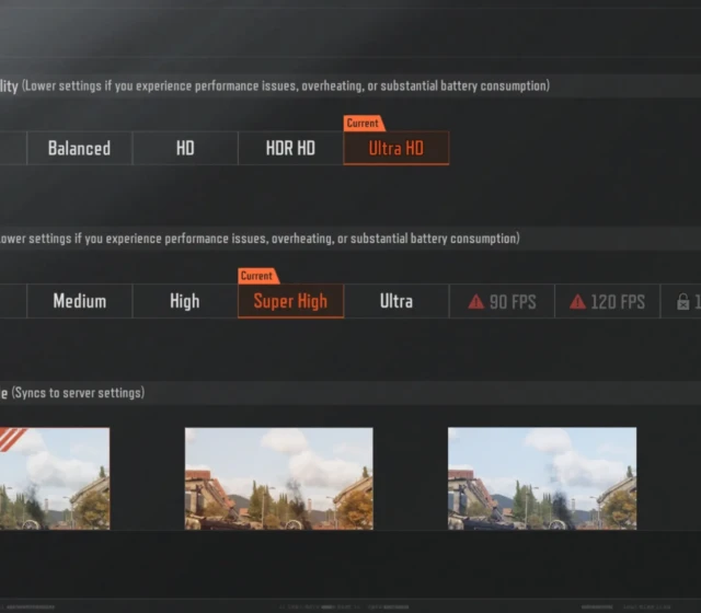 Nastavení hry Arena Breakout