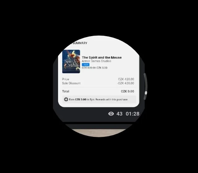 Příspěvek v Telegram kanále s fotkou