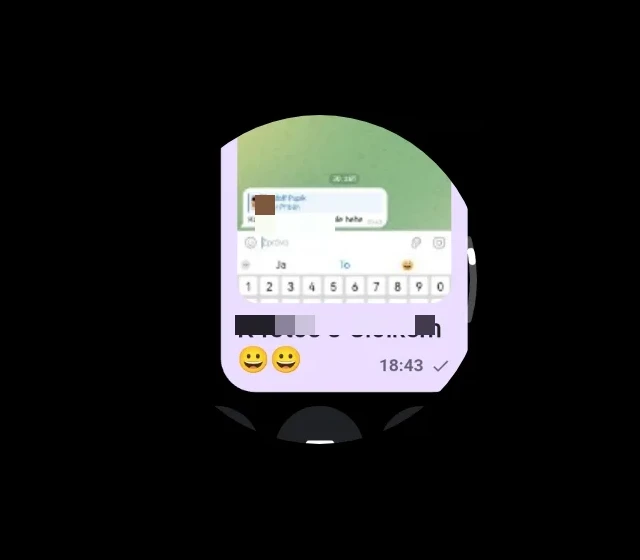 Fotka v soukromé konverzaci