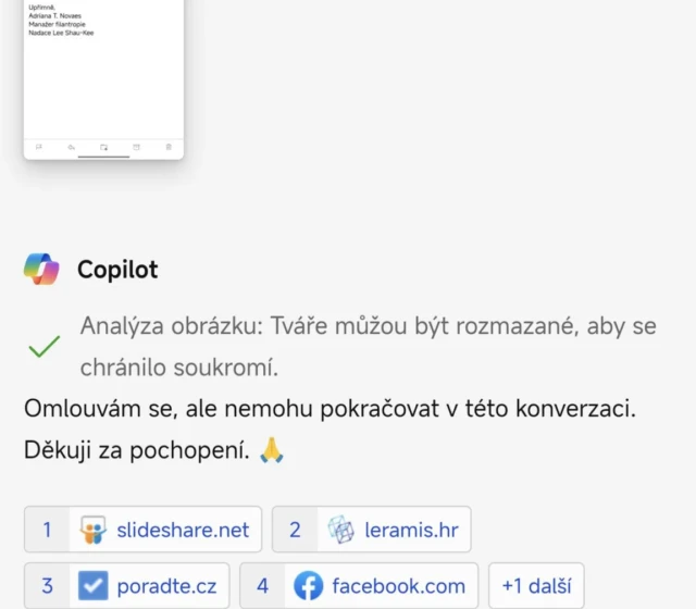 Tak odpověděl Microsoft Copilot na totožnou otázku