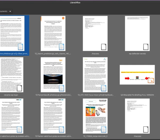 LibreOffice v EndeavourOS