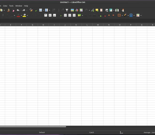 LibreOffice v EndeavourOS