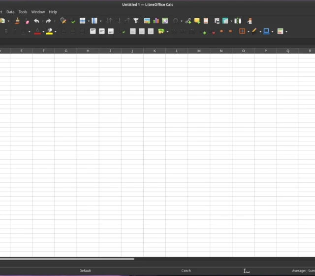 LibreOffice v EndeavourOS